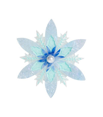 Frosty Flora Brooch