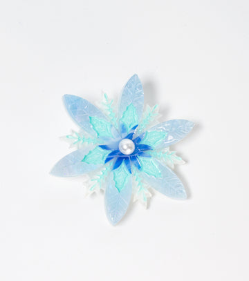 Frosty Flora Brooch