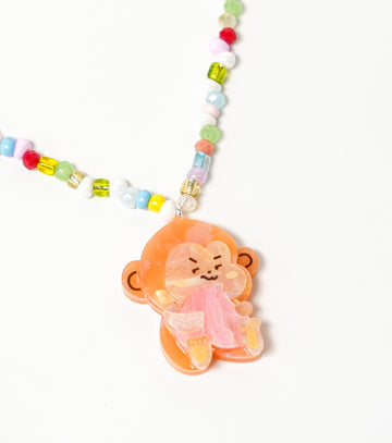 He Clever Monkey Necklace