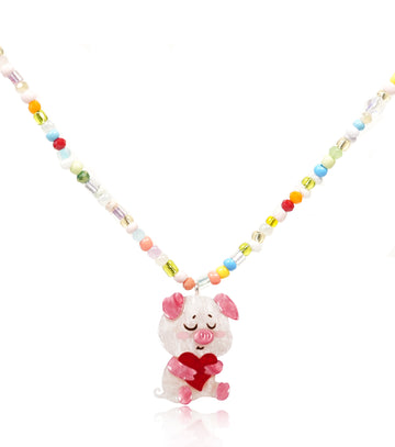 Sweeart Piggy Necklace