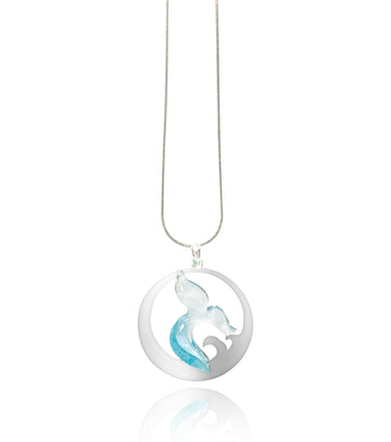 Deep Dive Whale Tail Necklace