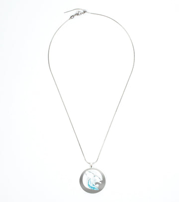 Whale Tail Necklace Ocean Acrylic Resin Statement Jewelry for Women - Novelty Art Jewelry