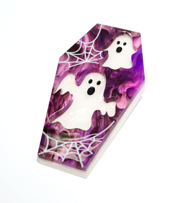 The Boo Crew Coffin Brooch