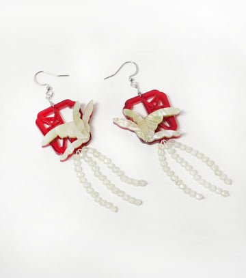 Lattice to Love Earrings