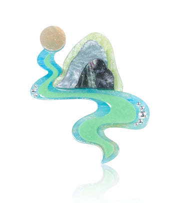 Great Green Escape Brooch