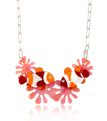 Clownfish Duo Necklace