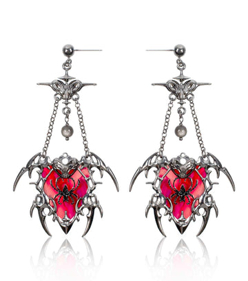 The Forbidden Heart earrings