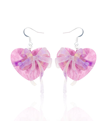 Sweet Peach Shimmer Earrings