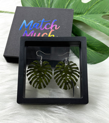 Midnight Marbler Earrings