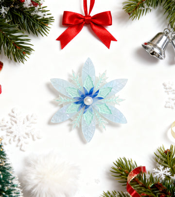 Frosty Flora Brooch