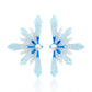 Snowflake Earrings Christmas Statement Jewelry for Women - Novelty Art Jewelry
