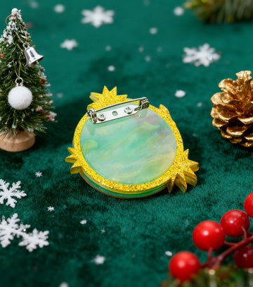 Meow-ry & Bright Brooch