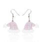 Santa Hat Earrings Christmas Statement Jewelry for Women - Novelty Art Jewelry