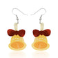 Christmas Bell Earrings Christmas Statement Jewelry for Women - Novelty Art Jewelry