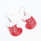 Christmas Sock Earrings Christmas Statement Jewelry for Women - Novelty Art Jewelry