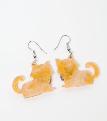 Dapper Gingers Acrylic Earrings