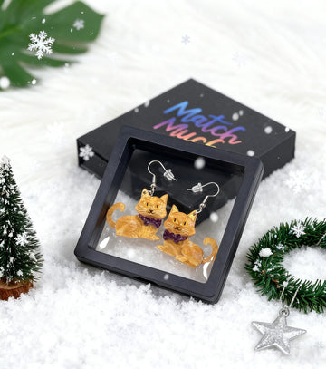 Dapper Gingers Acrylic Earrings