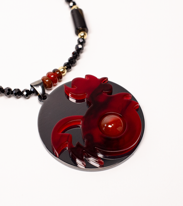 Bright Rooster Necklace