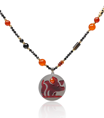 Prosperous Pig Necklace
