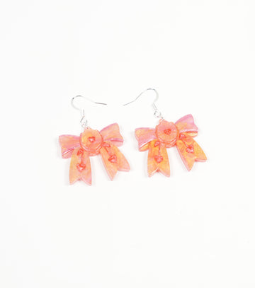 Close-to-Heart Sweet Bow Earrings