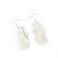 Aurora White Swan Earrings