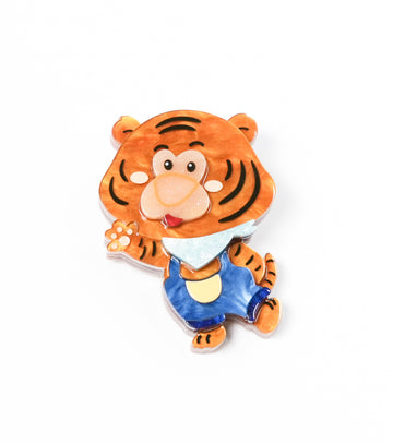 Overalls Cub Brooch