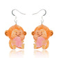 Pink Peach Pal Earrings