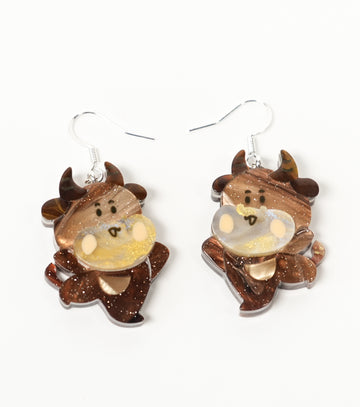 Gentle Brownie Earrings