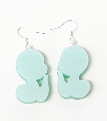 Minty Whisper Earrings