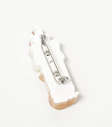 Candlelit Bunny Brooch