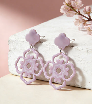 Lilac Moonbeam Earrings