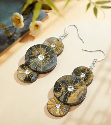 Ink-Wash Wanderlust Earrings
