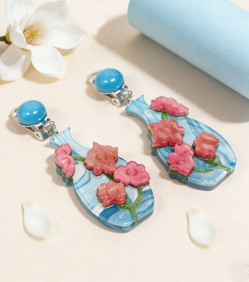 Peace & Peony Earrings