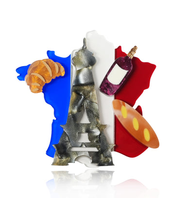 I Want It All France Brooch