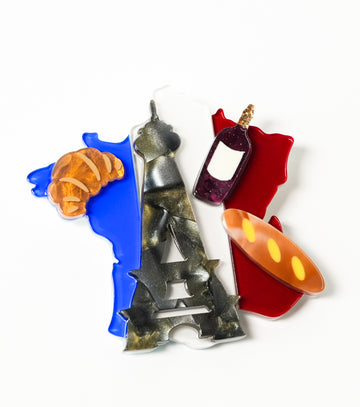 I Want It All France Brooch