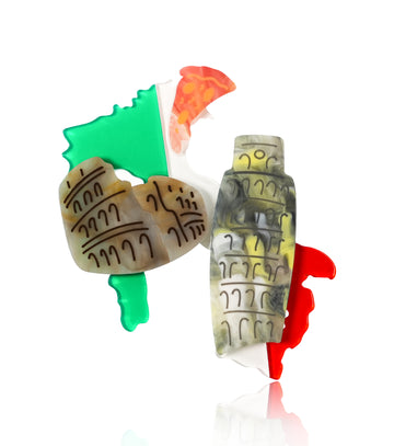 Italian Itinerary Brooch