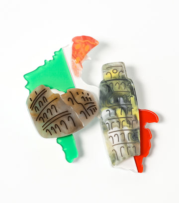 Italian Itinerary Brooch