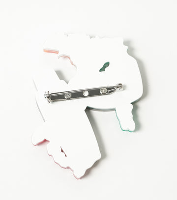 Italian Itinerary Brooch