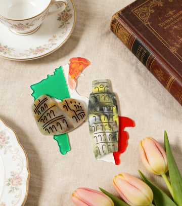 Italian Itinerary Brooch