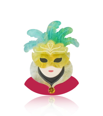 Venetian Masquerade Brooch