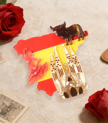 Spanish Rhythms Brooch