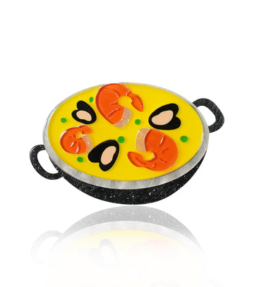 Little Pan of Paella Brooch