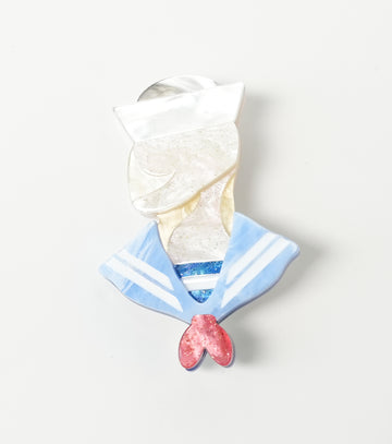 Vintage Sailor Brooch