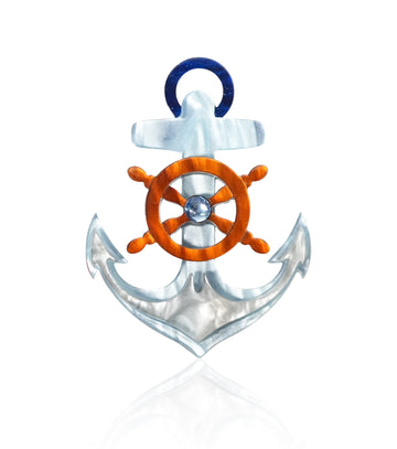 Anchor Brooch