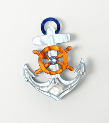 Anchor Brooch