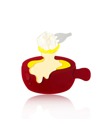 Swiss Fondue Brooch