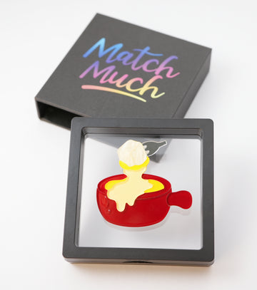 Swiss Fondue Brooch