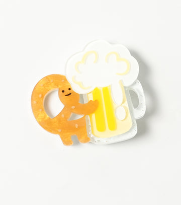 Bavarian Cheers Brooch