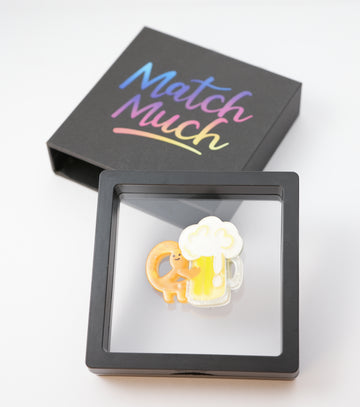 Bavarian Cheers Brooch