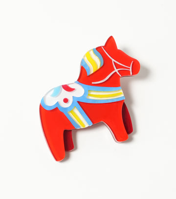 Nordic Pony Brooch